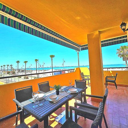 Beachfront Duplex 1ª Linea & Terraces Oceanfront El Puerto de Santa María Eksteriør billede