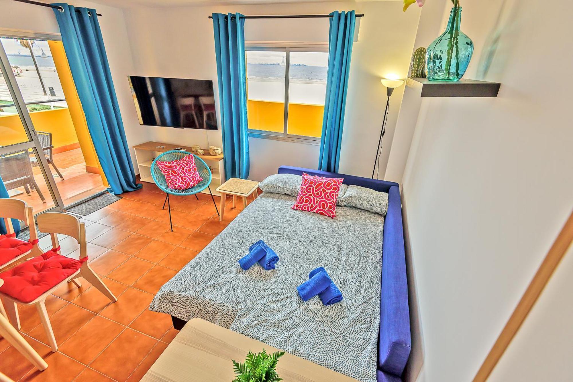 Beachfront Duplex 1ª Linea & Terraces Oceanfront El Puerto de Santa María Eksteriør billede
